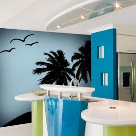 Palm trees