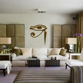 Decorative vinyl eye of Horus