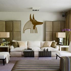 Decorative vinyl Anubis