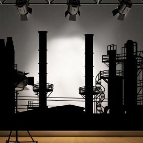 Panoramic decorative vinyl factory