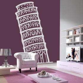 Vinyl decorative Tower of Pisa