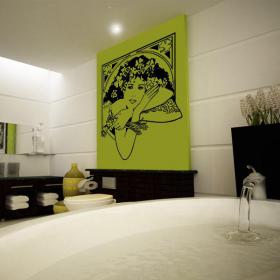 Decorative vinyl female clubs