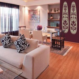 Decorative vinyl masks Africa