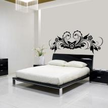 Vinyl decorative Floral headboard I