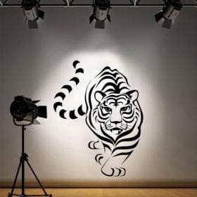 Decorative vinyl Tiger