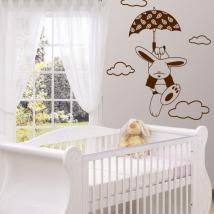 Decorate walls in the clouds