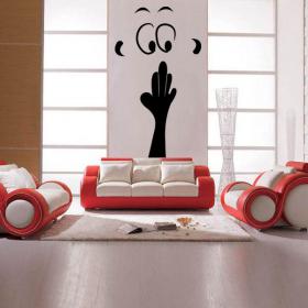 Surprised wall decoration