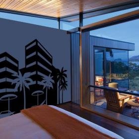 Decorative vinyl resort