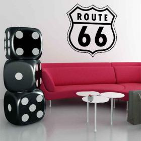 Decorative vinyl Route 66