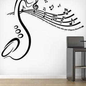 Decorative vinyls Musical revelation