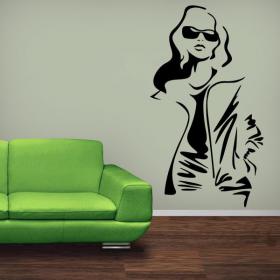 Fashion wall sticker