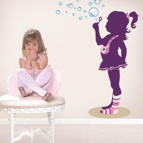 Decorative vinyl child tenderness
