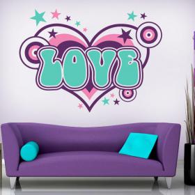 Decorative Vinyl Love