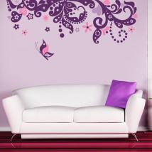 Vinyl decorative Floral Fantasy