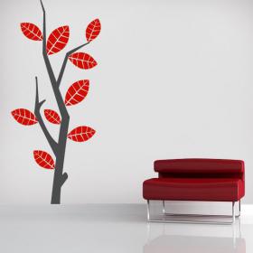 Vinyl nature Retro tree
