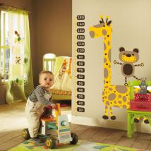 Children's vinyl giraffe meter height