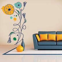 Vinyl flower nature color