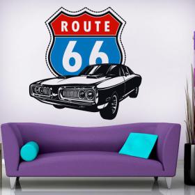 Decorative vinyl route 66