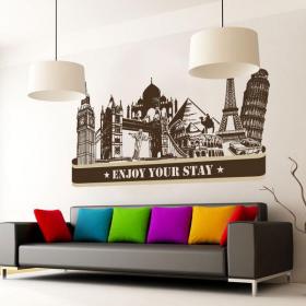 Vinyl cities Enjoy Your Stay