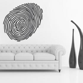 Decorative vinyl imprint