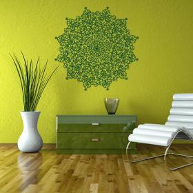 Vinyl decorative rosette