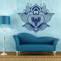 Vinyl decorative Floral detail English 1032