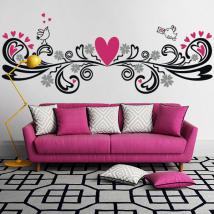 Decorative vinyl walls with a touch of love