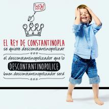 The King of Constantinople decorative vinyl