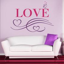 Decorative Vinyl Love English 1123