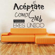 You are only decorative vinyl