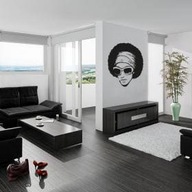 Decorative vinyl Retro style