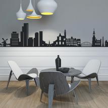 Skyline Amsterdam decorative vinyl