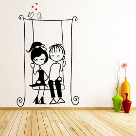 Children's decorative vinyl lovers