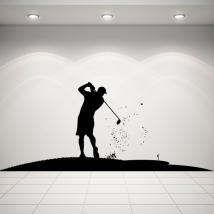 Golf decorative vinyl