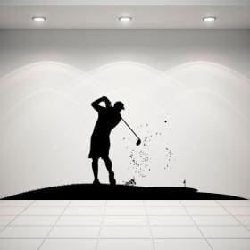 Golf decorative vinyl