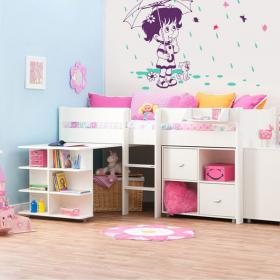 Children's vinyl rain and butterflies