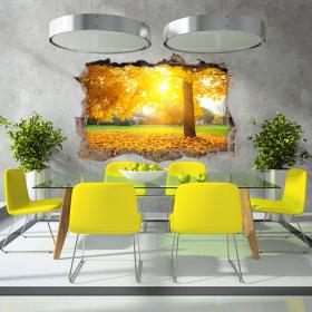 Vinyl 3D tree fall