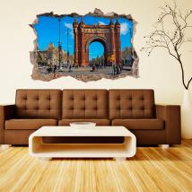 Vinyl 3D Barcelona Arc De Triomphe