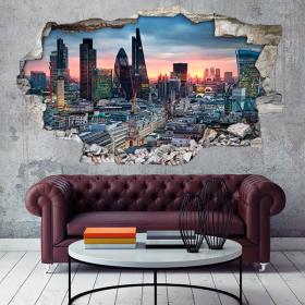 Vinyl 3D city of London