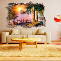 Vinyl 3D path on the mountain English 4665