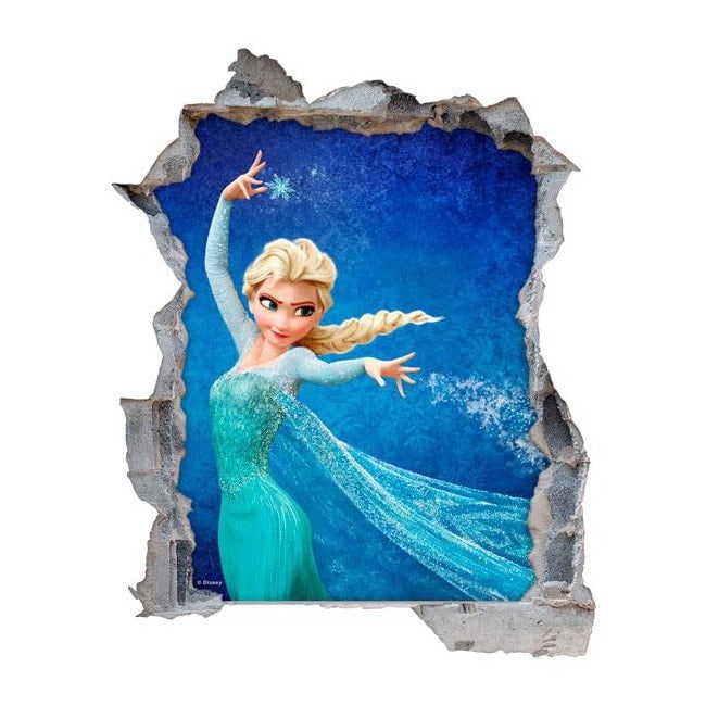 🥇 Pegatinas de vinilos 3d disney frozen 2 🥇