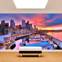 Port of Seattle photo wall murals