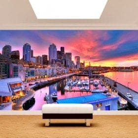 Port of Seattle photo wall murals