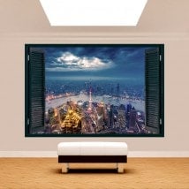 New York 3D window