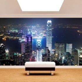 Fotomural Hong Kong City