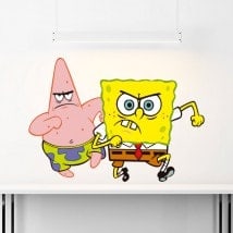 Children's vinyl SpongeBob and Patrick