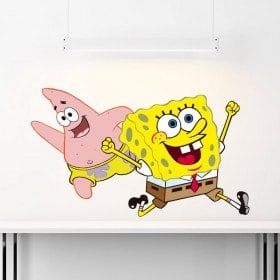 SpongeBob and Patrick stickers