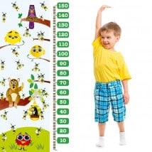 Children's vinyl meter bees and birds