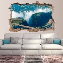 Vinyl 3D Victoria falls