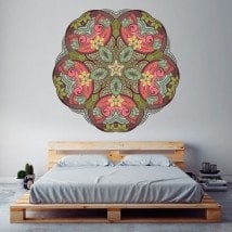 Mandala wall vinyl English 5773